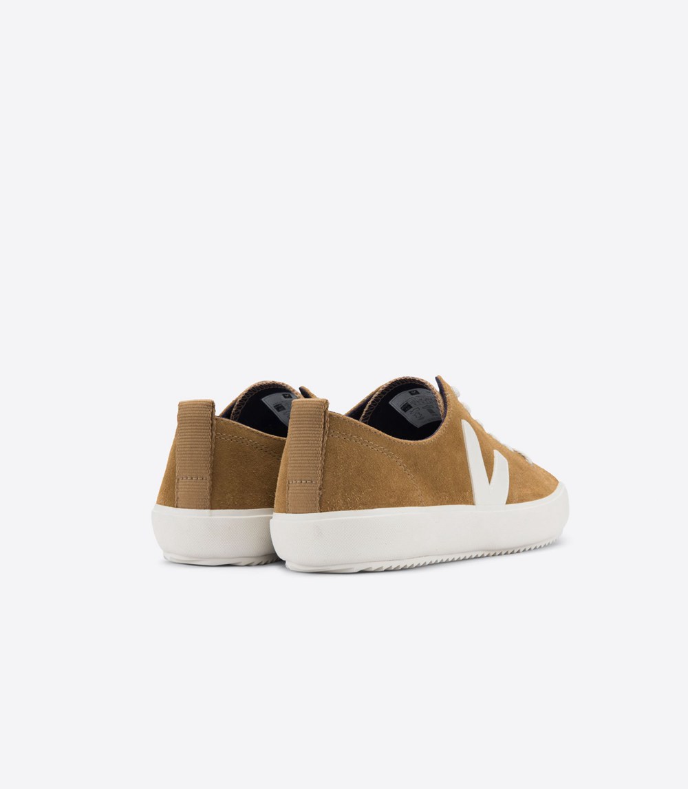 Veja Sneakers Herr - Nova Suede - Bruna/Vita - 276910-QEX